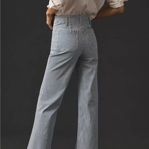 Anthropologie wide leg sailor jeans so cute and flattering